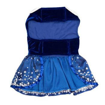 Snowflakes Dress with Matching Leash.
