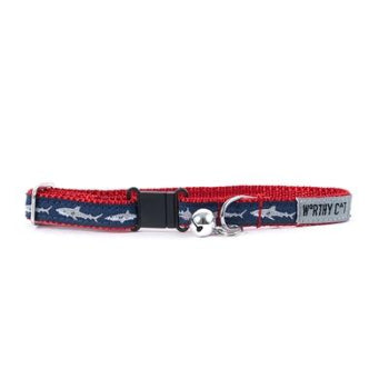 Jaws Cat Collar with Bell.