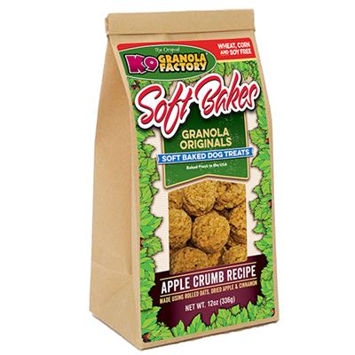 K9 Granola Factory Soft Bakes - Apple Crumb Recipe