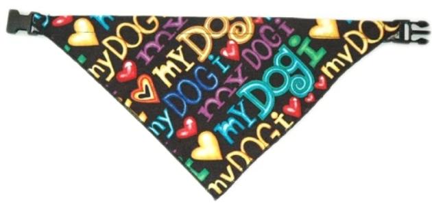 I Love My Dog Bandana.