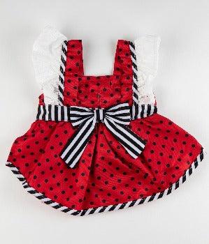 Max's Closet Apron Flutter Dress