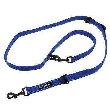 6 Way Multi-Function Dog Leash - Cobalt Blue.