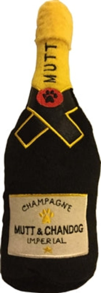 Dog Diggin Designs Mutt & Chandog Champagne Dog Toy-Paws & Purrs Barkery & Boutique