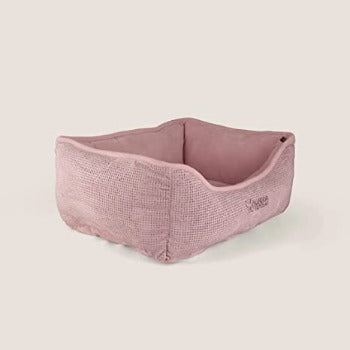 Nandog Pink Micro-Plush Bling Prive Pet Bed