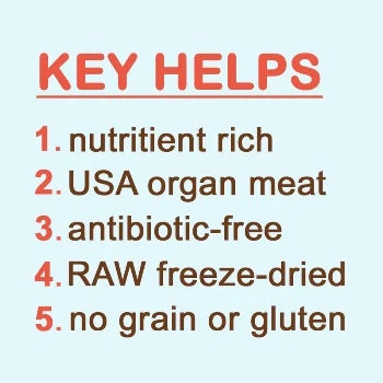 CocoTherapy Organ Bites! Chicken Organs + Beets + Coconut Dog & Cat Treats