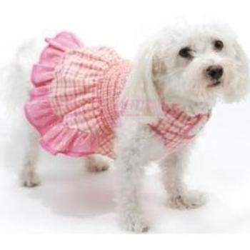 Check Please Hand-Smocked Dress.