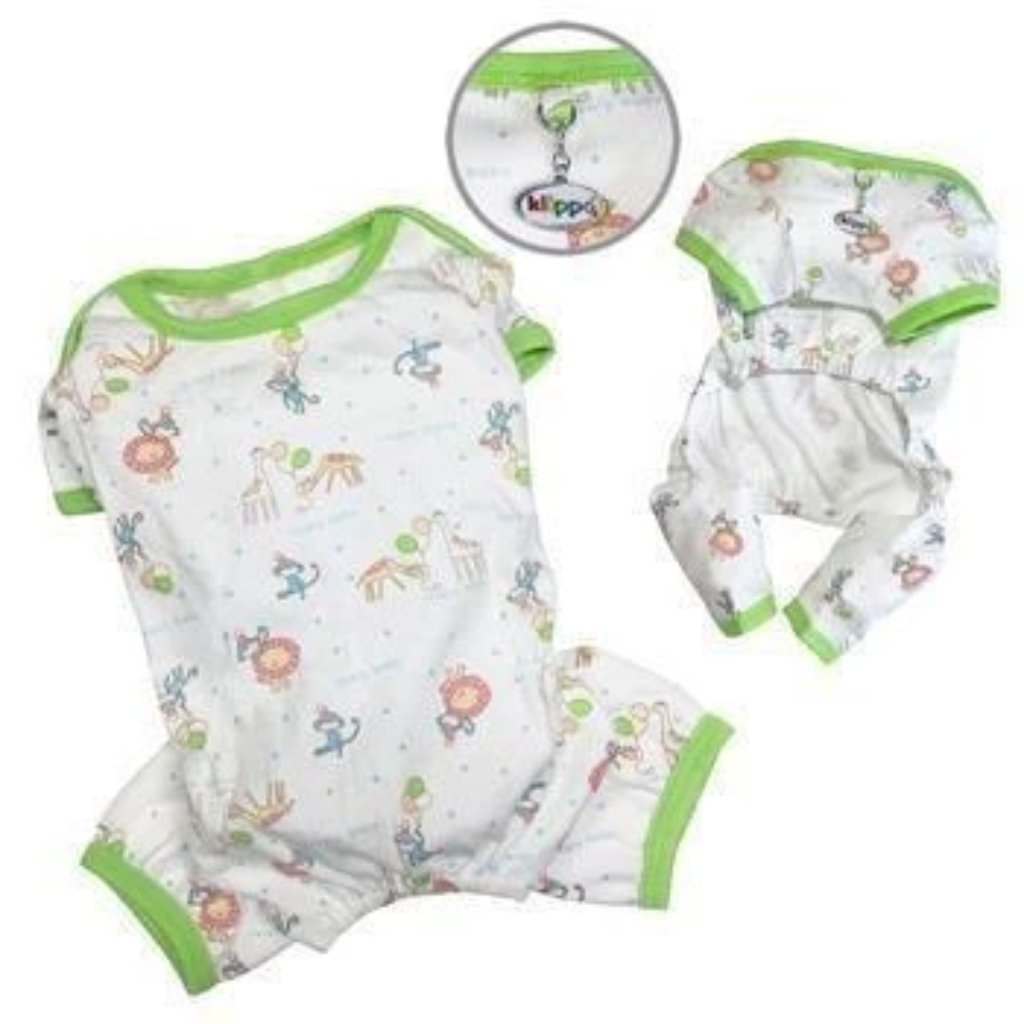 Party Animal Knit Cotton Dog Pajamas.