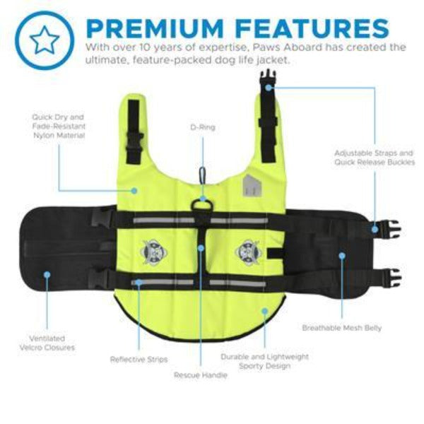 Yellow Dog Life Jacket.