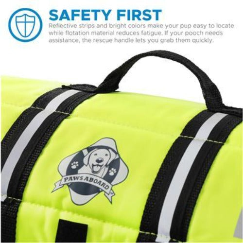 Yellow Dog Life Jacket.
