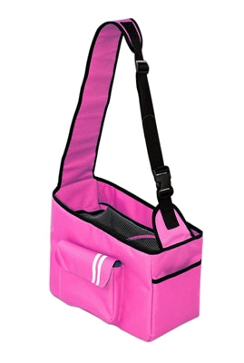 Pet Life Pink Over the Shoulder Pet Carrier-Paws & Purrs Barkery & Boutique