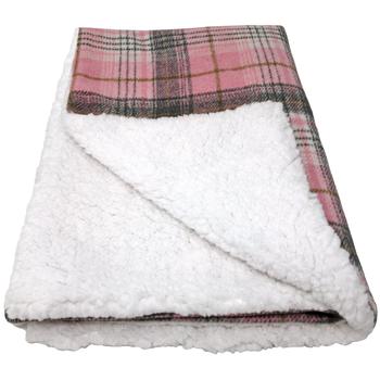 Sherpa-Lined Dog Blanket.