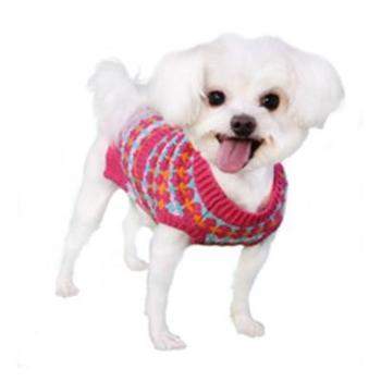 Zoe Dog Sweater - Pink.