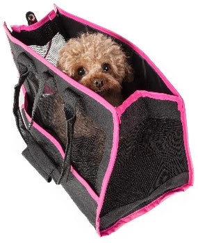 'Posh Paw' Leatherette Pet Carrier