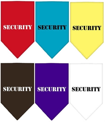 Security Bandana.
