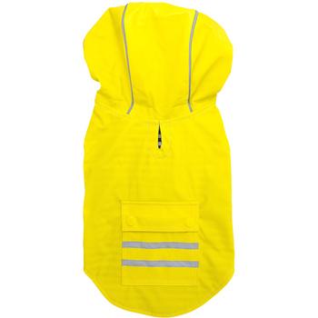 Slicker Raincoat with Striped Lining