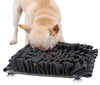 Pet Life 'Sniffer Grip' Gray Interactive Anti-Skid Suction Pet Snuffle Mat-Paws & Purrs Barkery & Boutique