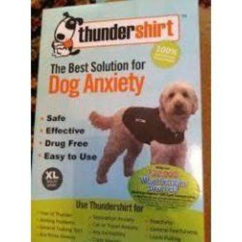 ThunderShirt Dog Anxiety Treatment Jacket, Gray, L