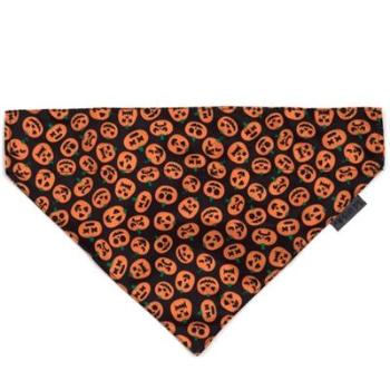 Jack-O-Lantern Dog Bandana.