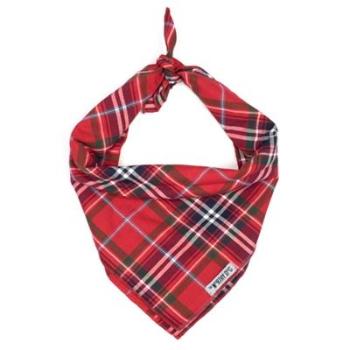 Red Plaid Bandana.