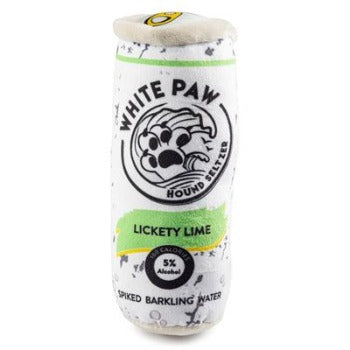 Haute Diggity Dog White Paw Lickety Lime Seltzer Dog Toy-Paws & Purrs Barkery & Boutique