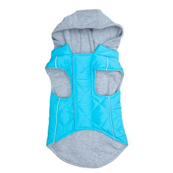 Weekender Dog Sweatshirt Hoodie - Light Blue.