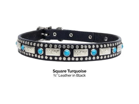 Square Turquoise Collar