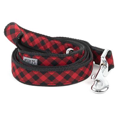 The Worthy Dog Bias Buffalo Plaid Collar & Leash Collection