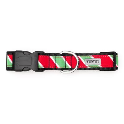 Holiday Stripe Collar & Lead Collection
