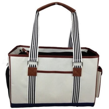 Pet Life Fashion "Yacht Polo" Dog Carrier-Paws & Purrs Barkery & Boutique