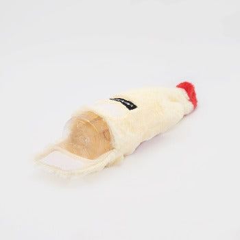 Holiday Happy Hour Crusherz Dog Toy.