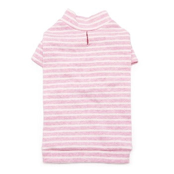 Basic Stripe Top-Pink.