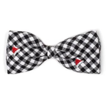 Check Santa Hats Bow Tie.