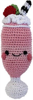Knit Knacks Strawberry Milkshake.