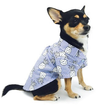 Pineapple Shirt - Blue.