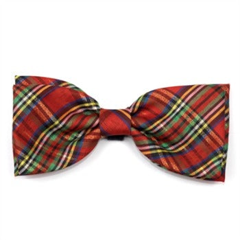 Worthy Dog Red Lurex Bow Tie.