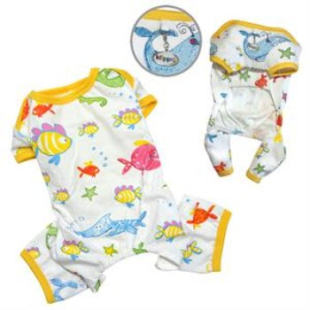 Ocean Pals Knit Cotton Pajamas.