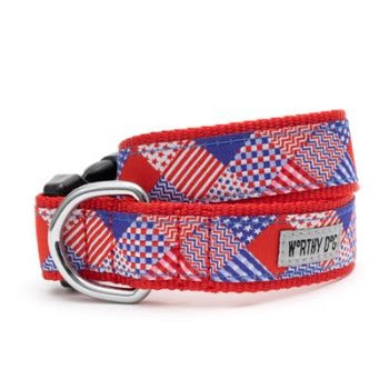 The Worthy Dog Americana Dog Collar