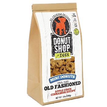 K9 Granola Factory Mini Donuts-Apple Cider & Cinnamon Recipe Dog Treats
