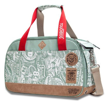 Touchdog Airline Approved Green Around-The-Globe Passport Designer Pet Carrier