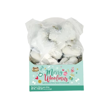 Bosco and Roxy's Prepackaged Holiday Small Bones Dog Treats Boxy Base