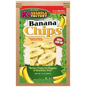 K9 Granola Factory Banana Chips Dog Treats