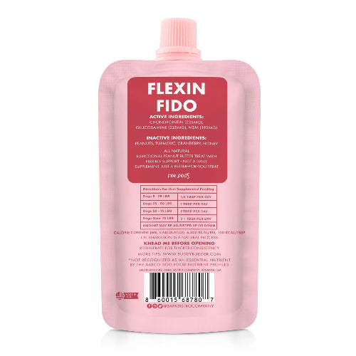 Buddy Budder - Flexin Fido Peanut Butter - 4oz..