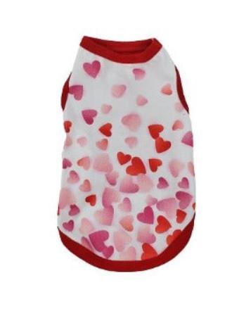 Barker's_Bowtique_Scattered_Hearts_Red_White_Pink_Dog_Tank_Top_Front_View