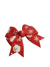 Santa Dog Hair Bow