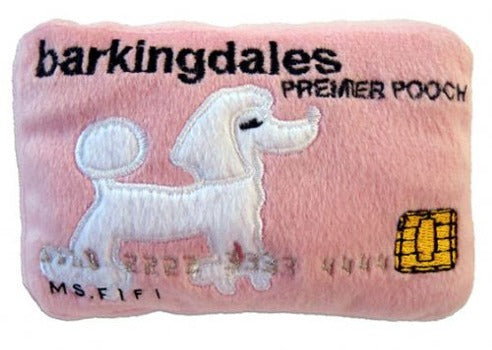Barkingdales Credit Card Dog Toy