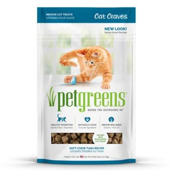 Bell Rock Growers Pet Greens Semi-Moist Cat Treats - Tuna - 3 oz