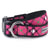 Bias Plaid Hot Pink Collar & Lead Collection