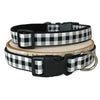 Farmhouse Check Dog Collar & Leash Collection