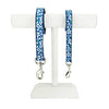 Blue Floral Dog Collar & Leash Collection