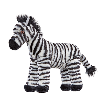 Fluff & Tuff Bob Zebra Plush Dog Toy